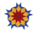 Sonnenmosaik, Krone blau, 120 Teile