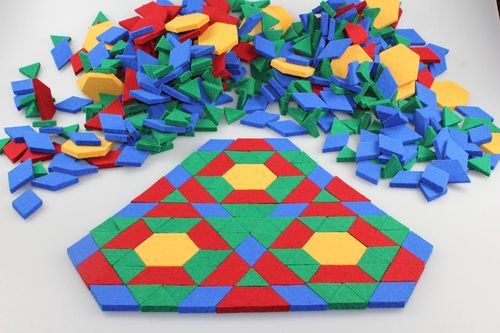 Pattern Blocks - 600 Teile
